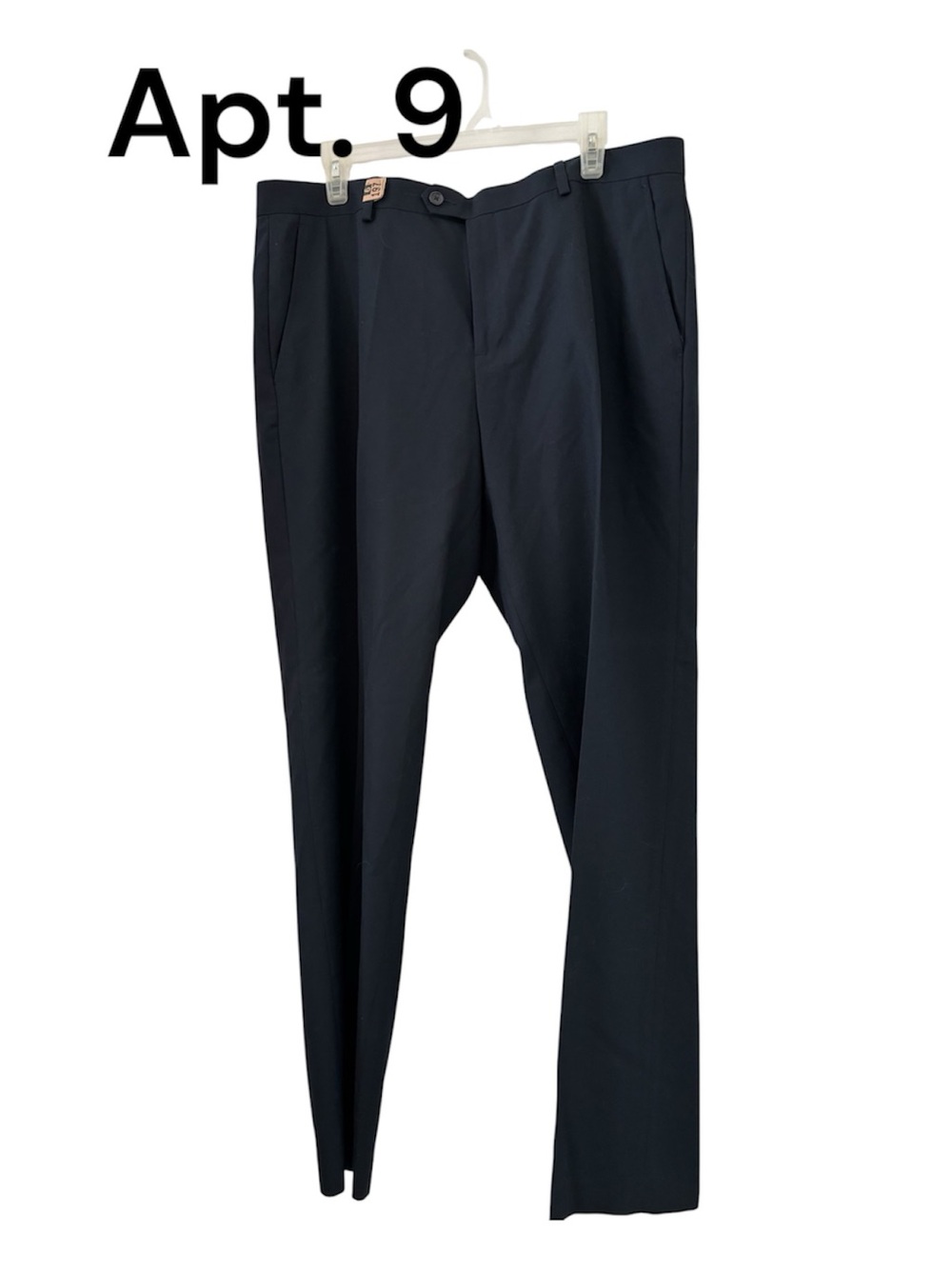 Apt. 9 Men's Dress Pants in Navy- Classic Flat Front 36x32